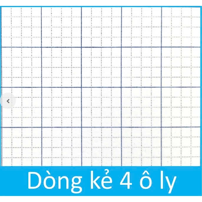 Vở tập học sinh 96trang 4 ô li, tập học sinh 96trang 4 ô ly