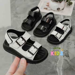 (Form nhỏ tăng 2 size) Sandal QC cao cấp da mềm quai dán cho bé - Hàng L1