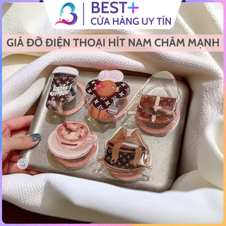Giá Đỡ Điện Thoại Hít Nam Châm Từ Tính Siêu Mạnh Tiện Lợi BESTPLUS