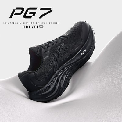[3-10KM+] ANTA PG 7 Travel 1.5 Giày thể thao chạy bộ Nam nữ Giày Running đế chống trơn trượt, thoáng khí Chạy 1225A5508
