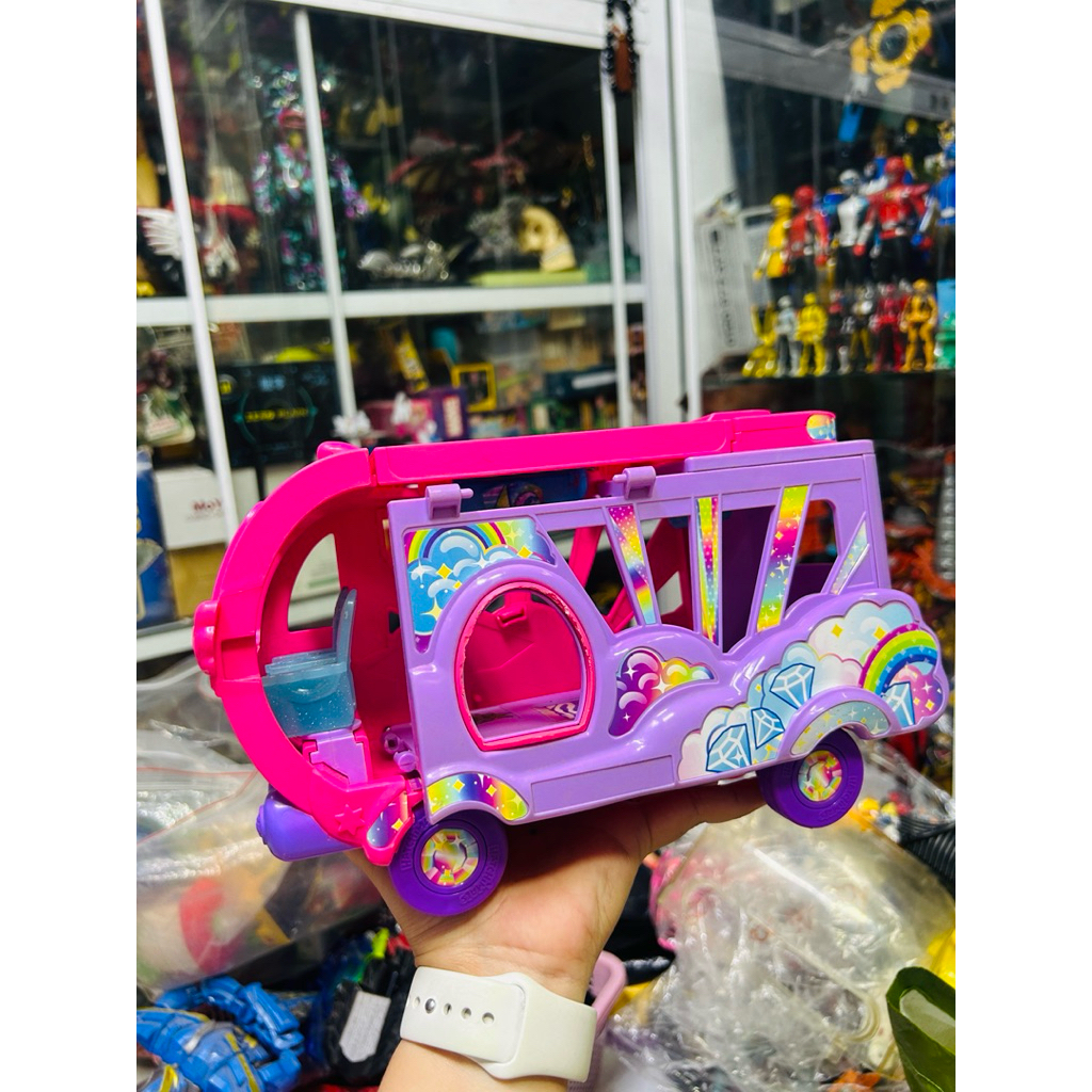 Mô hình xe Hatchimals Rainbow-cation Camper chính hãng ( 2nd-kèm 3 hatchimal bất kỳ)