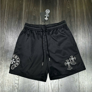 Quần short gió nam thêu chữ logo chữ thập chất vải gió co dãn mặc mát thoải mái mã chữ thập