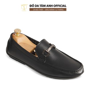 Giày lười nam TÂM ANH công sở thanh lịch kiểu dáng horsebit loafer GNTA53.6-D