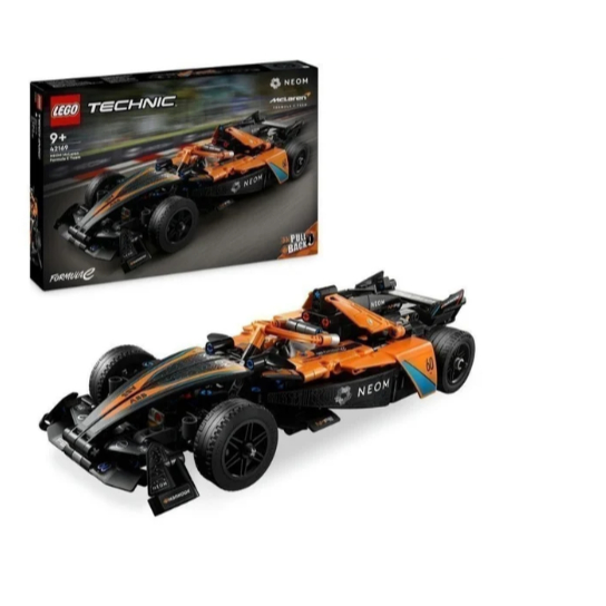 Đồ chơi lắp ghép LEGO chính hãng Technic NEOM McLaren Formula E Race Car 42169 - 452 mảnh ghép