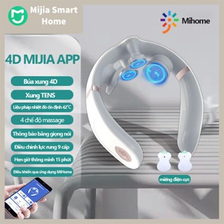 Máy Massage Cổ Vai Gáy MIJIA kết nối APP MIHOME của XIAOMI, Công Nghệ Massage 4D Cao Cấp Giảm Đau Mỏi Cổ Nhanh Chóng