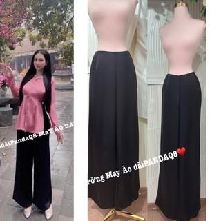 [BIGSIZE  2XL-5XL, HOẢ TỐC 4H]QUẦN PHI NỮ ỐNG SUÔNG 70CM PHỐI ÁO DÀI, ÁO BÀ BA LƯNG CHUN SẴN NHIỀU MÀU ĐI CHÙA, CƯỚI HỎI