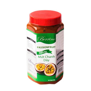 Mứt Hoa Quả Vị Chanh Dây Berrino - Lọ 950g