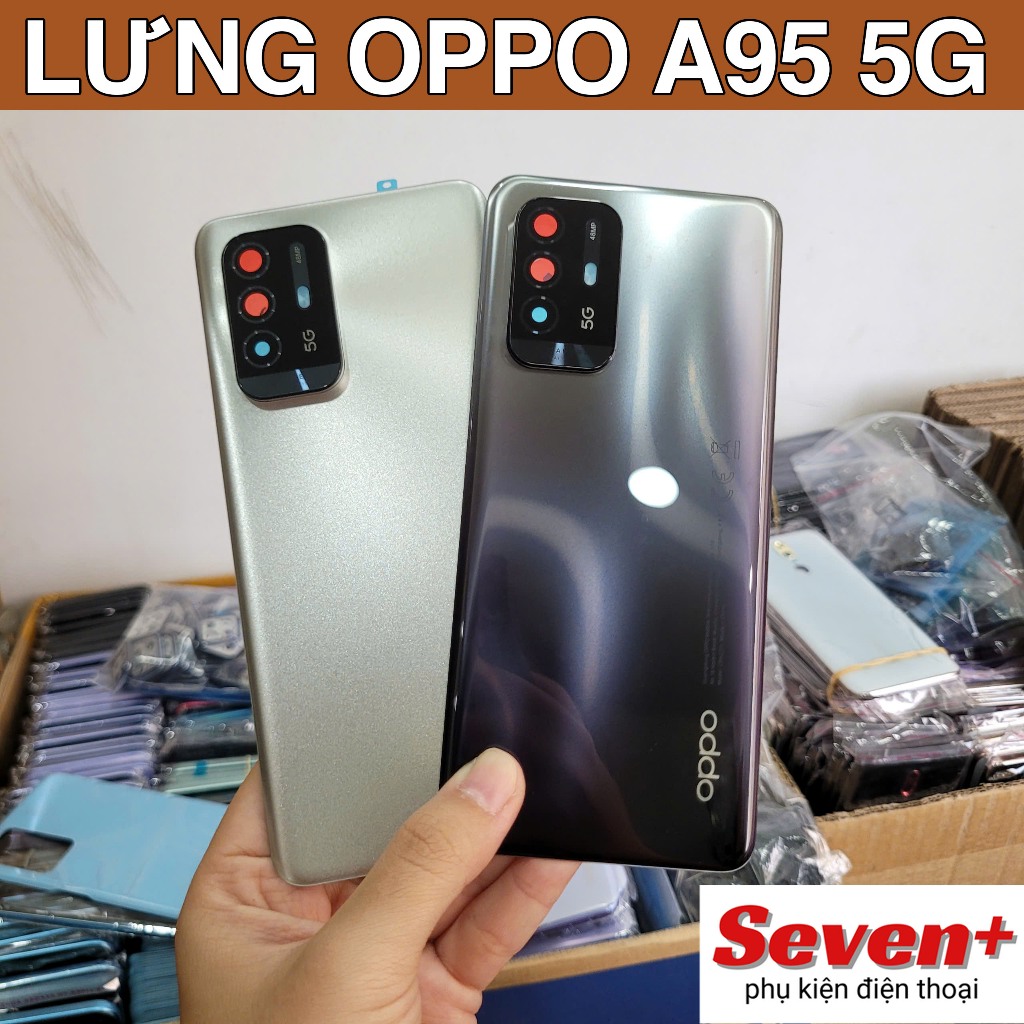 Nắp Lưng OPPO A95 5G (model CPH2211) Có Kính Camera, Keo Dán - OP A95 5G