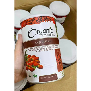  Mẫu Mới - HẠT KỶ TỬ ORGANIC GOJI BERRIES 454g 