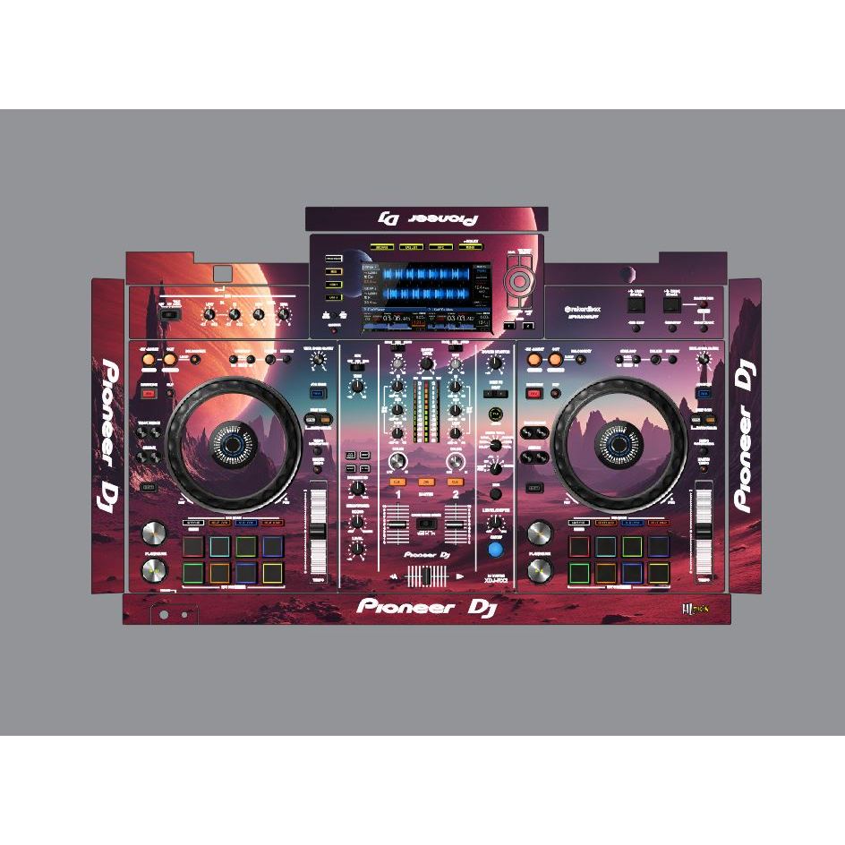 Hỏa Tốc - Skin Dán Bàn DJ ( B4 ) ( XDJ RR / RX / RX2 / RX3 / XZ , DDJ - SB / RB /200/400)
