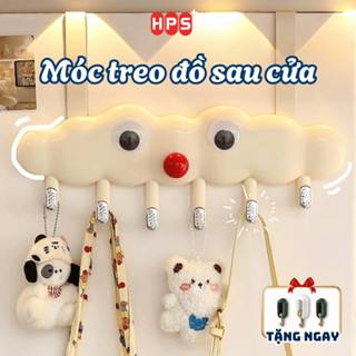  Móc Treo Quần Áo Sau Cửa Hình Đám Mây Dễ Thương Homeplus Móc Treo Đồ Đa Năng Nhà Tắm Nhà Bếp Dán Tường 