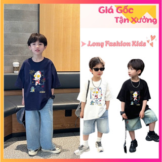 Áo phông cho bé trai, áo thun ngắn tay chất cottomn co giãn 4 chiều in hình siêu nhân AO7