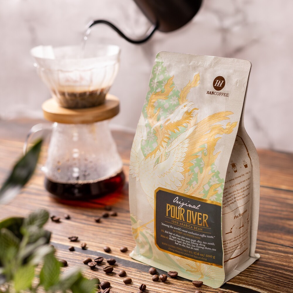 Cà Phê Pha Thủ Công ORIGINAL POUR OVER 100% ARABICA Cao Cấp Rang Xay Nguyên Chất HANCOFFEE