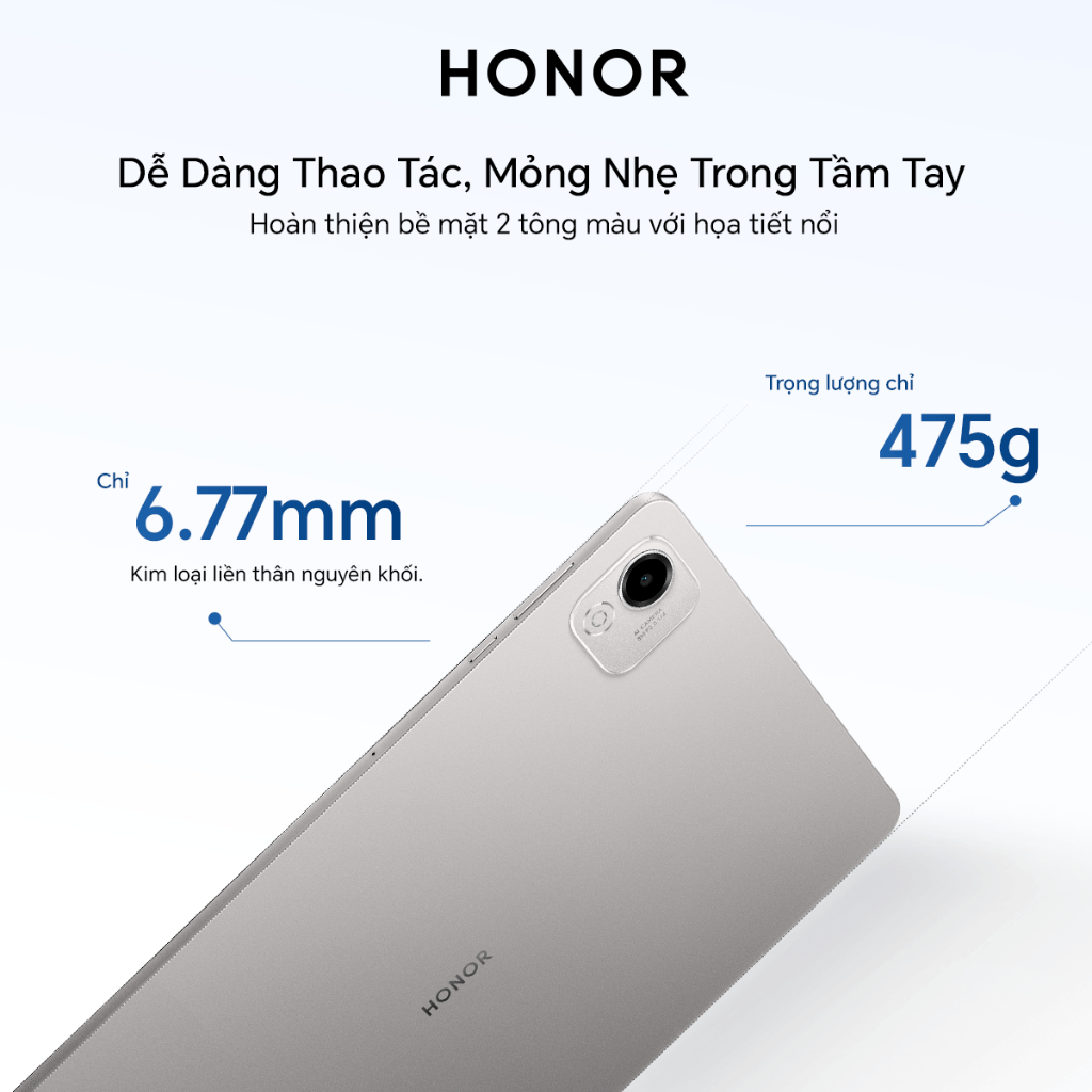 [Tặng Kèm Bàn Phím] Máy Tính Bảng Honor Pad X9a Wifi 6GB+128GB| Pin 8300mAh| Chip Snapdragon 685| BH 18 Tháng | BigBuy360 - bigbuy360.vn