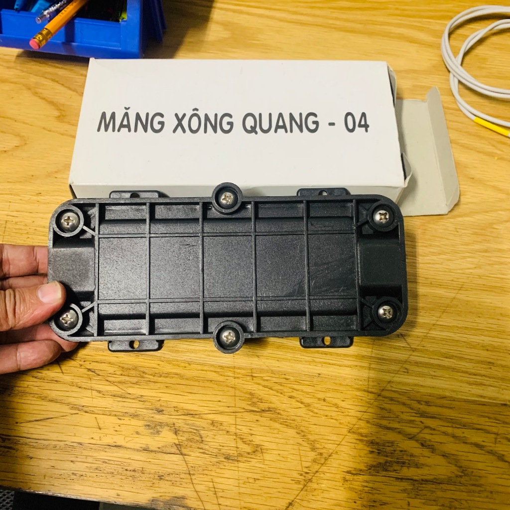Măng xông thuê bao quang 04FO (Có gioăng cao su chống thầm nước)