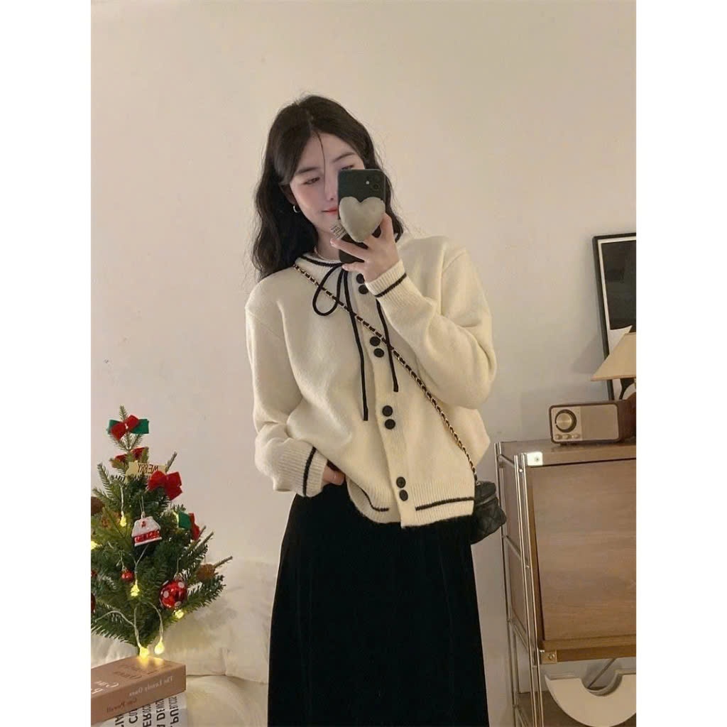 Áo Cardigan nữ Tổng Hợp Các Mẫu Áo Khoác Len Cadigan Cổ V Dáng Dài Frsz Phù Hợp Với Nữ 2022 | BigBuy360 - bigbuy360.vn