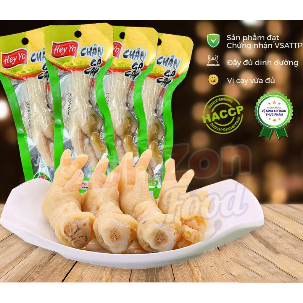 Chân gà ngâm ớt xanh Hey Yo
