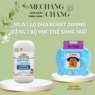   Nhập khẩu tem phụ  Viên Nhai Nature's Way Kids Smart DHA Burst 300mg Triple Strength Tăng Cường Phát Triển T 