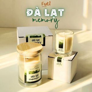  Nến Thơm Hương Đà Lạt Memory Kèm Hộp Candle Cup Handmade Into The Wild 