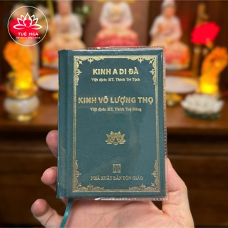  Sách Kinh Mini A Di Đà & Vô Lượng Thọ  Bìa Cứng - Tuệ Nga 