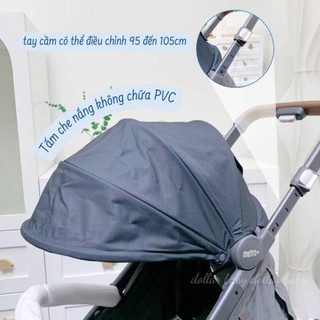 Xe Đẩy Ergobaby Metro + Deluxe - Gấp Siêu Gọn, Siêu Nhẹ, Tay Lái Điều Chỉnh - Chính Hãng Mỹ!