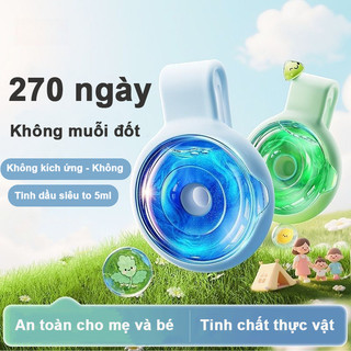 Vòng đuổi muỗi an toàn cho trẻ em - Tinh dầu thực vật, bảo vệ hiệu quả 270 ngày
