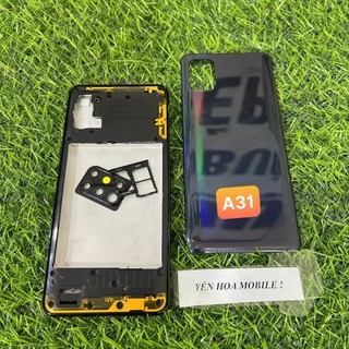 Vỏ thay mới cho các đời máy samsung A31 ( Tặng ngay : Keo dán 3ml )