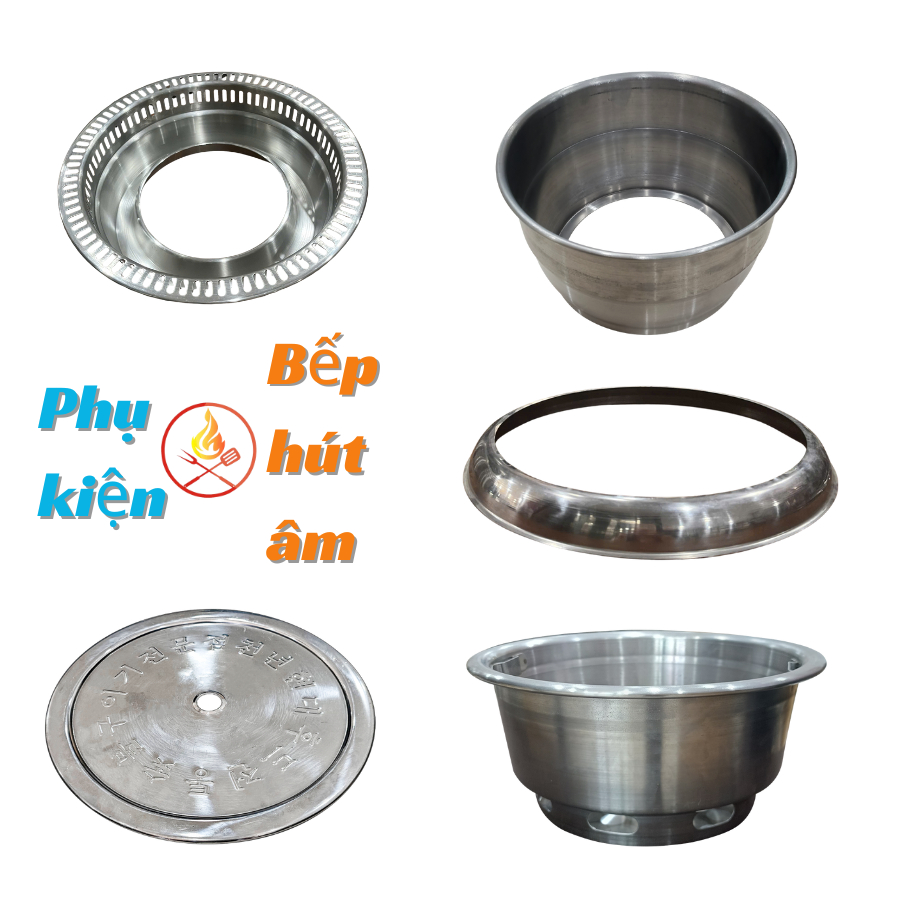 Phụ kiện bếp nướng than hoa hút khói âm bàn (Phụ kiện bếp hút âm)