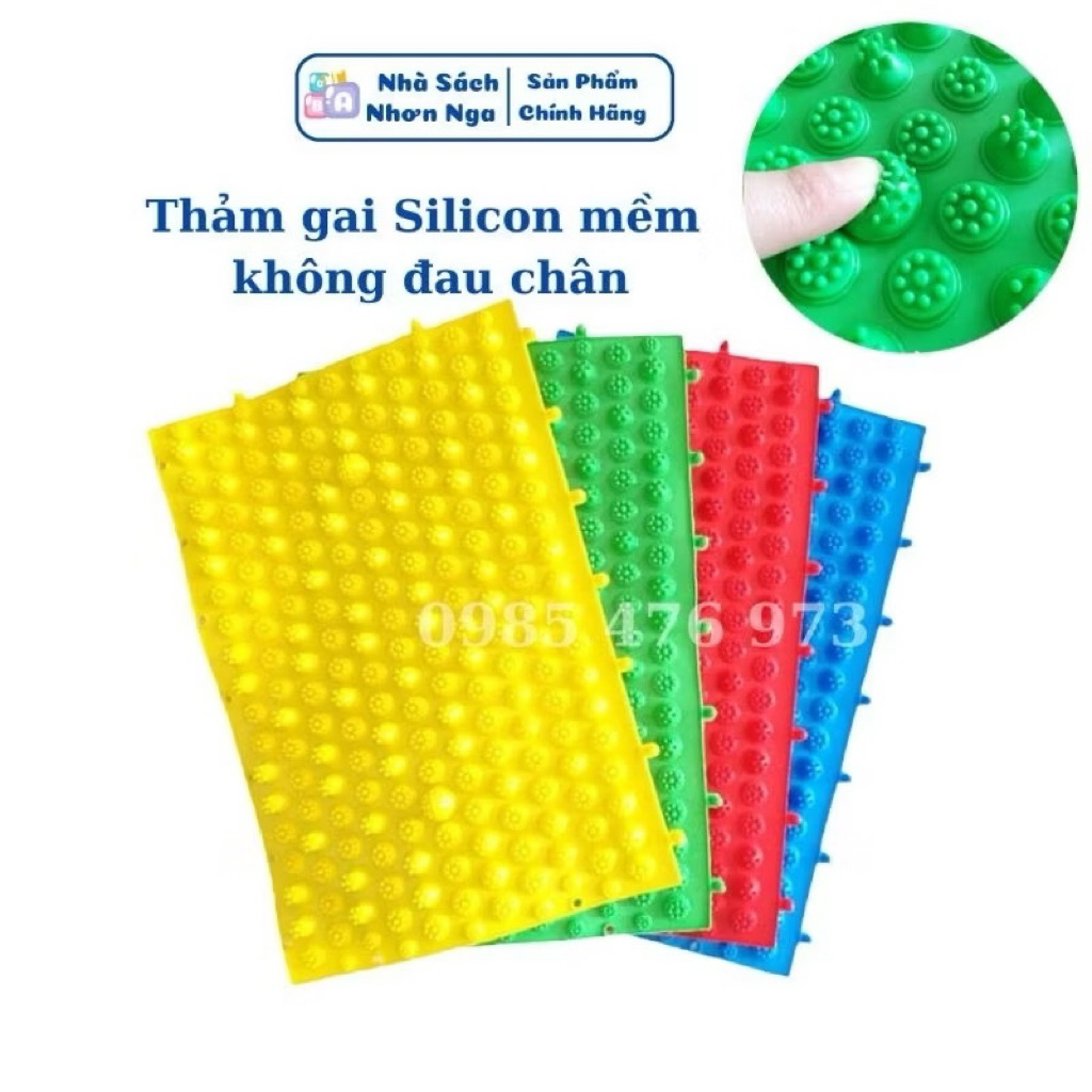 Thảm gai trị liệu điều hòa cảm giác cho bé - Thảm gai 30x40cm