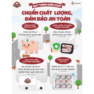 Đệm thăn heo Meat Master (400g/khay) [thịt heo tươi]