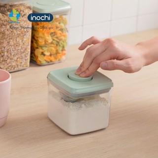 Set 4 thìa ăn cho bé Inochi Amore kháng khuẩn không BVA, Thìa ăn dặm cho bé nhựa cao cấp