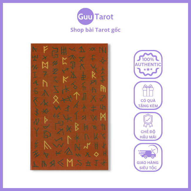 Bộ Bài Green Glyphs Runes (Guu Tarot Shop)