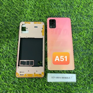 Vỏ thay mới cho các đời máy samsung A51 ( Tặng ngay : Keo dán 3ml )