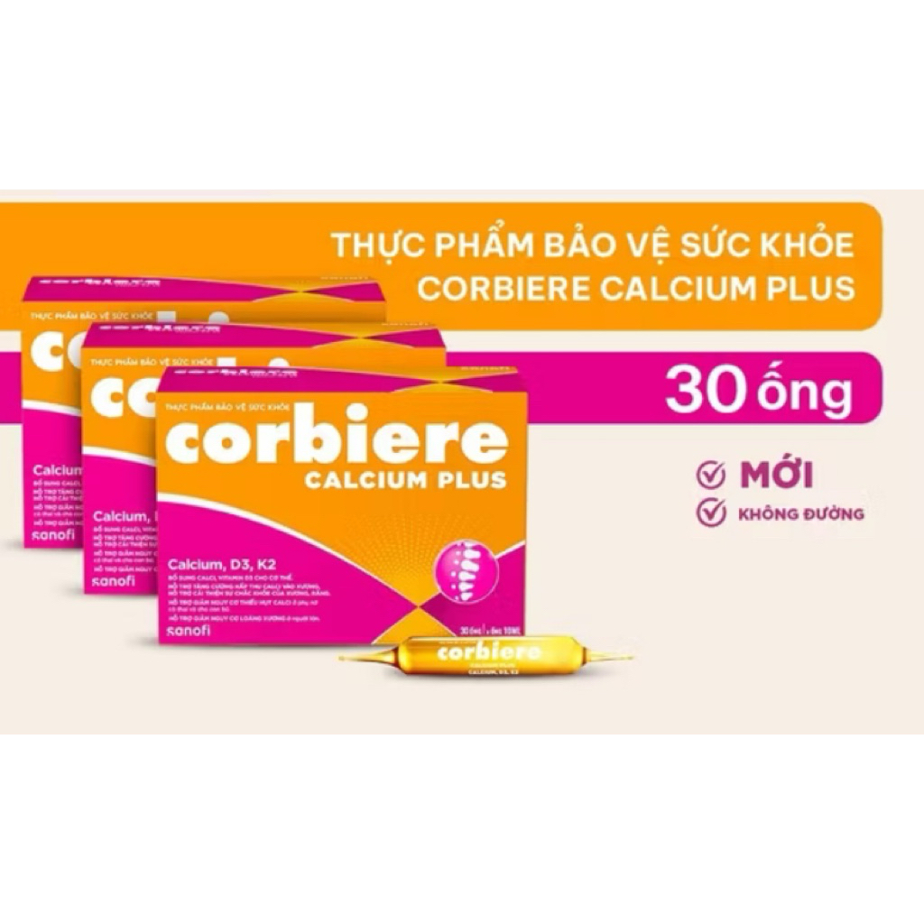 Thực phẩm bảo vệ sức khỏe Corbiere Calcium Plus