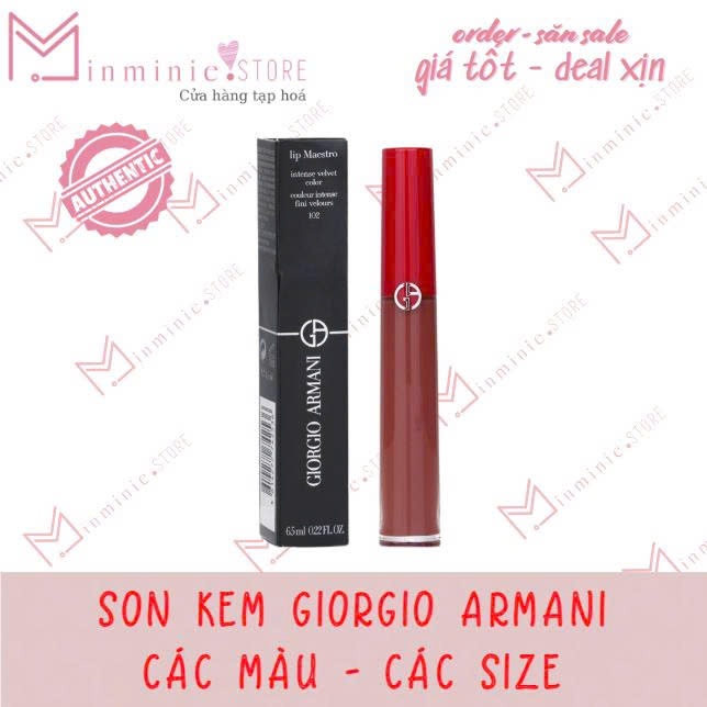 Son Kem Gio Armani Lip Maestro - các màu, các size