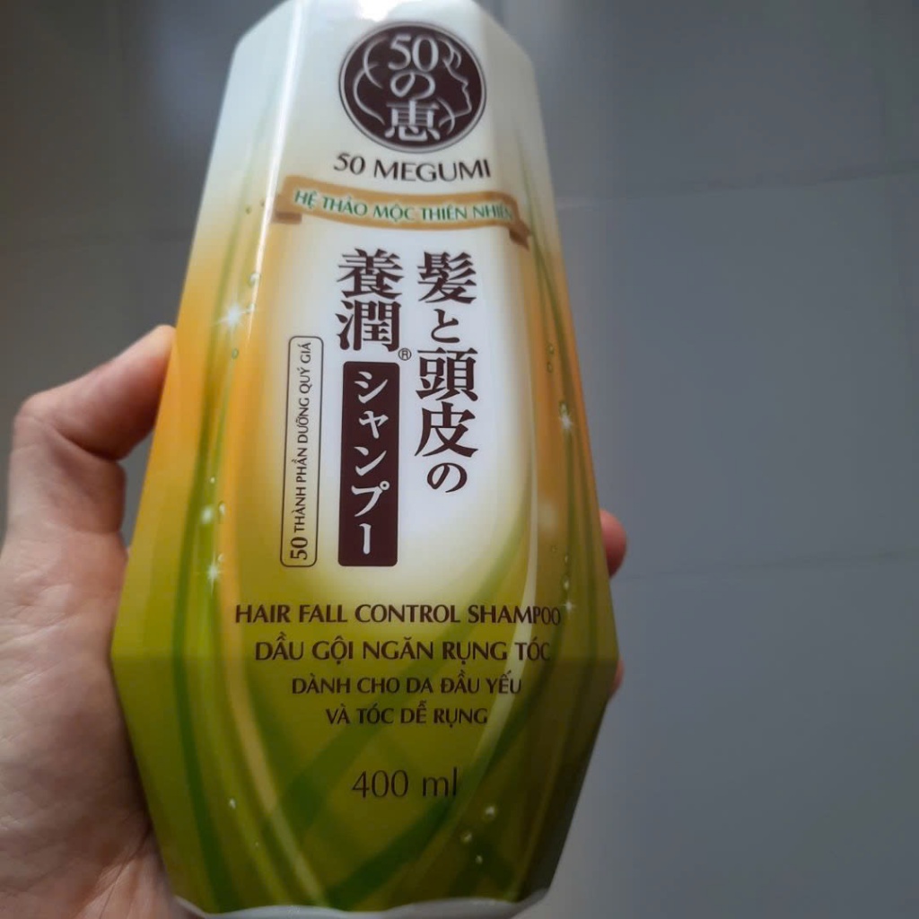 Gội NGĂN RỤNG TÓC 50 Megumi Hair Fall Control