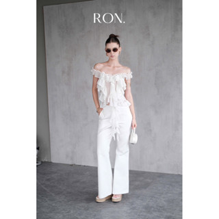  Áo Trễ Vai Voan Trắng Tua Rua Nữ Thướt Tha Áo Kiểu Nữ Đi Biển – Dự Tiệc – Dạo Phố Hot Trend 