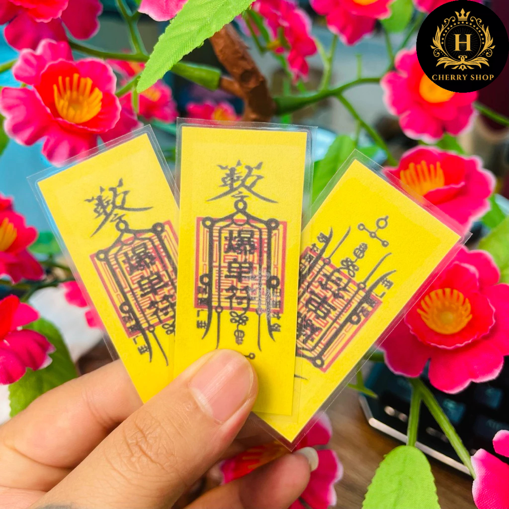 Phù vàng thu hồi nợ xấu - Hỗ Trợ Đòi Nợ Công Việc Hanh Thông - có ép plastic - sỉ ib