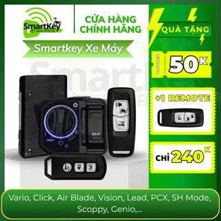 Khoá Smartkey có led Vario, Click, Airblade, Winner X, SH Việt, SH Mode, Pcx, Scoopy,Vision
