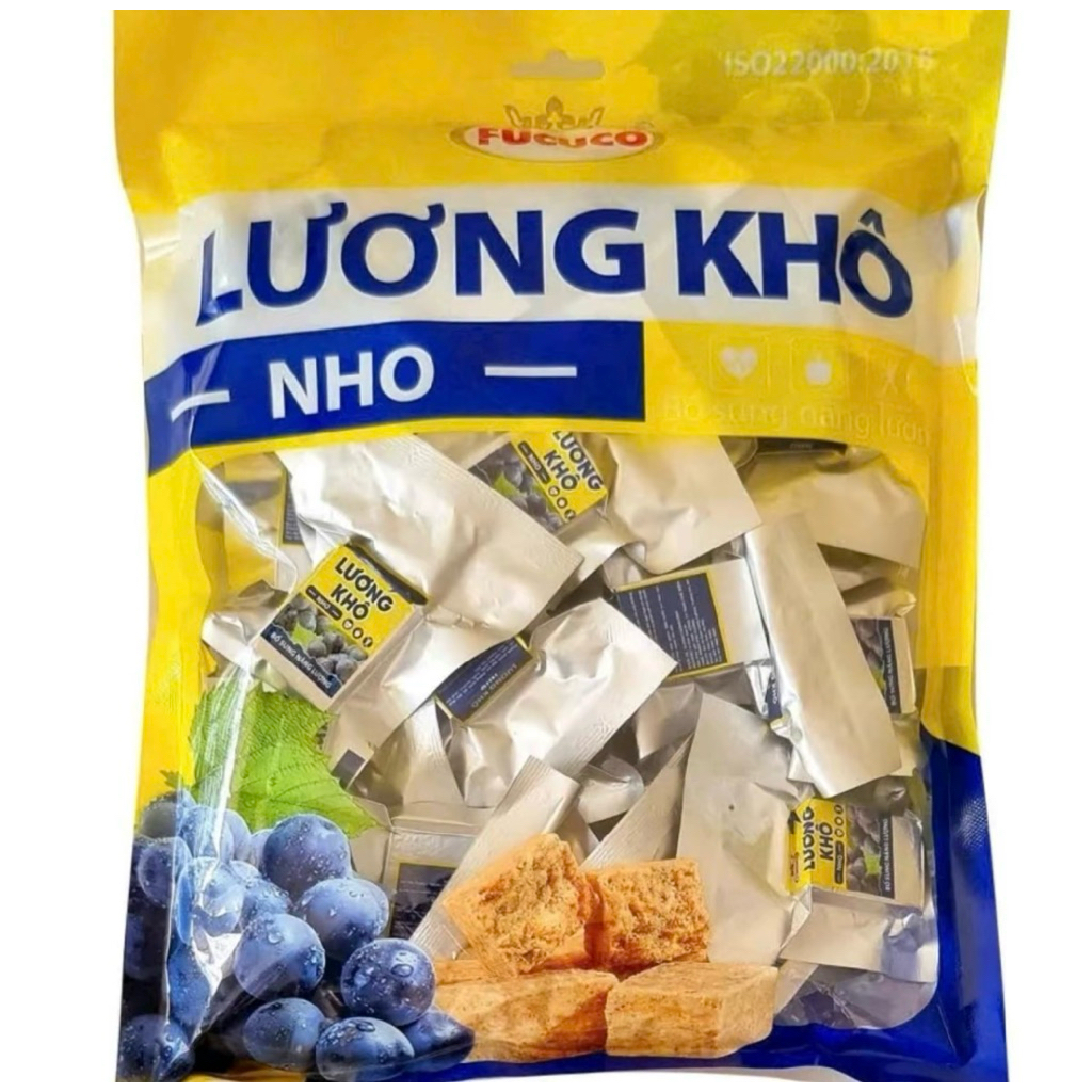 Lương Khô Fucuco Chính Hãng Vị Nho