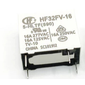 RELAY HF32FV-16 5-HLTF (590) 16A 277VAC 16A 125VAC/16A 250VAC TV-10 HÀNG MỚI CHÍNH HÃNG DÙNG TỐT