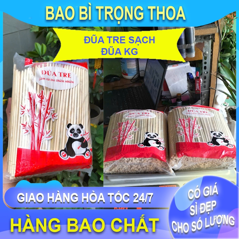 Đũa tre sạch kg, tiện lợi, đũa bánh tráng trộn