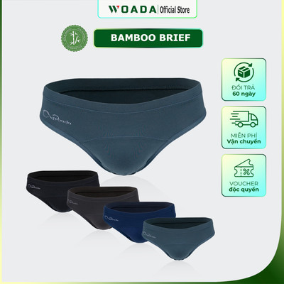 Quần Lót Nam Dáng Brief Chất Liệu Bamboo Cao Cấp Thương Hiệu WOADA LK154