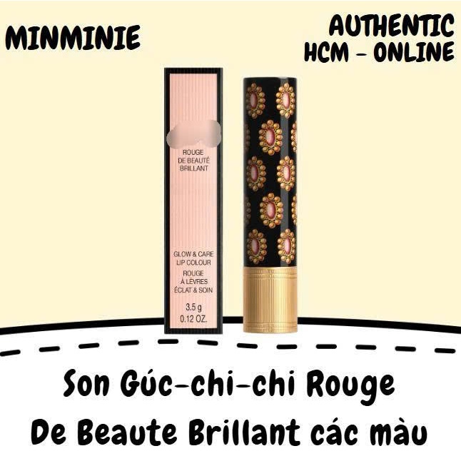Son Gúc-chi-chi Rouge De Beaute Brill@nt (dưỡng) các màu