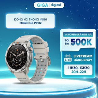 Đồng hồ thông minh Mibro GS Pro2 XPAW025 - Màn hình AMOLED 1.43 inch - Pin 460mAh - Chống nước 5ATM - Theo dõi sức khỏe