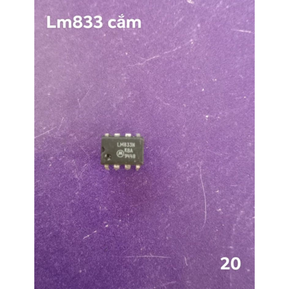 IC thông dụng LM833 cắm