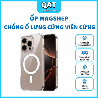 ốp likgus từ tính chống ố vàng dành  cho iPhone 11 đến  17Promax
