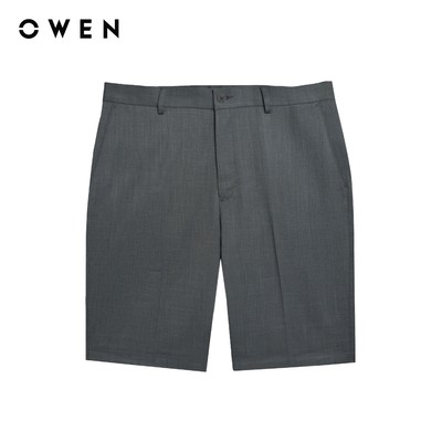 Owen - Quần short Trendy SV252498 màu Xám nhạt chất liệu TR Spandex