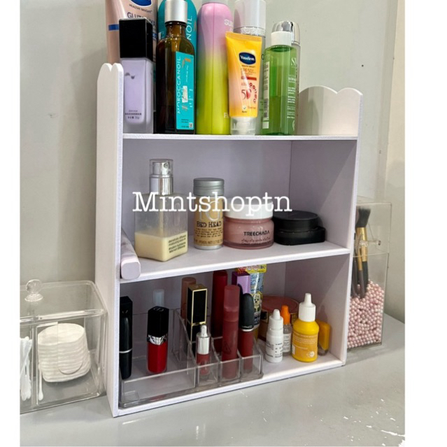 Kệ Đựng Mỹ phẩm đa năng 37cm , Tủ Để Đồ Mĩ Phẩm, Đồ Trang Điểm, Makeup tiện dụng