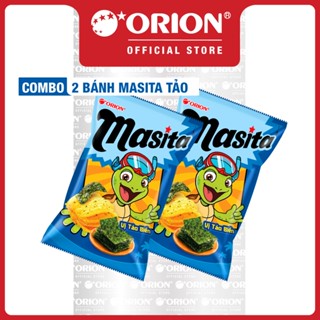 Combo 2 Gói Bánh Snack Orion Masita Vị Tảo Ngọt (60G/Gói)